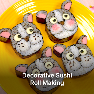 Decorative Sushi Roll Making