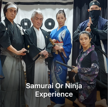 Samurai or Ninja Experience